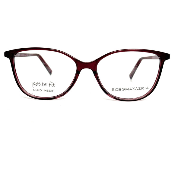 BCBG MAXAZRIA Petite Red Rosella Red Laminate 52/14/130 FULL RIM H13627